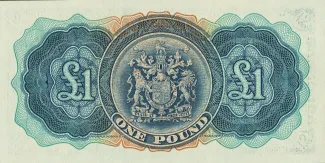 Bermuda 1 Pound - George VI, 1937 reverse