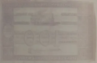 Brazil 100 Mil Réis, 1835 reverse