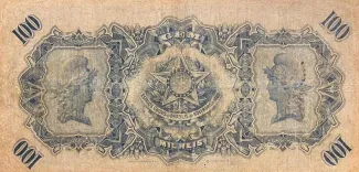 Brazil 100 Mil Réis, 1901 reverse