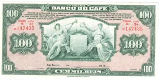 Brazil 100 Mil Réis, 1929 obverse