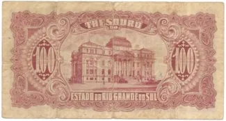 Brazil 100 Mil Réis, 1932 reverse