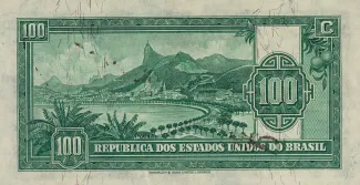 Brazil 100 Mil Réis, 1936 reverse