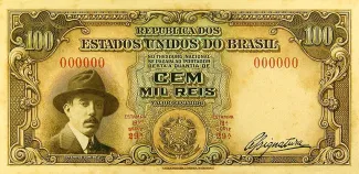 Brazil 100 Mil Réis, 1938 obverse