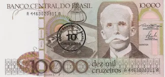 Brazil 10 Cruzados, 1986 obverse
