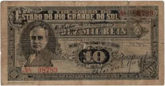 Brazil 10 Mil Réis, 1931 obverse