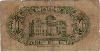 Brazil 10 Mil Réis, 1931 reverse