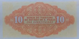 Brazil 10 Mil Réis, 1932 reverse