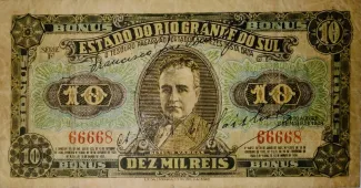 Brazil 10 Mil Réis, 1934 obverse