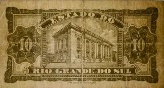 Brazil 10 Mil Réis, 1934 reverse