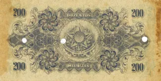 Brazil 200 Mil Réis, 1901 reverse