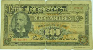 Brazil 200 Mil Réis, 1932 obverse