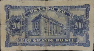 Brazil 200 Mil Réis, 1934 reverse