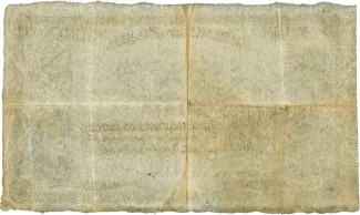 Brazil 20 Mil Réis, 1870 reverse