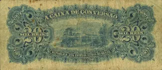Brazil 20 Mil Réis, 1907 reverse