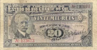 Brazil 20 Mil Réis, 1931 obverse