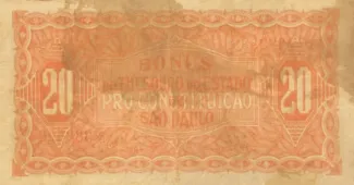 Brazil 20 Mil Réis, 1932 reverse