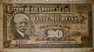 Brazil 20 Mil Réis, 1933 obverse