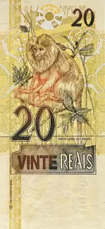 Brazil 20 Reais, 2002-2010 reverse