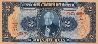 Brazil 2 Mil Réis, 1919 obverse