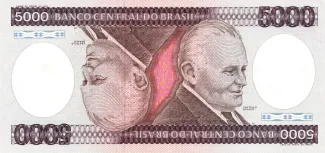 Brazil 5.000 Cruzeiros, 1981-1985 obverse