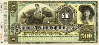 Brazil 500 Mil Réis, 1890 obverse