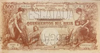 Brazil 500 Mil Réis, 1904 obverse