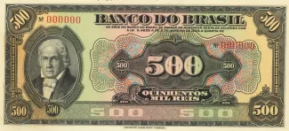 Brazil 500 Mil Réis, 1923 obverse