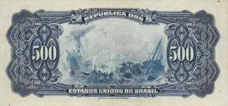 Brazil 500 Mil Réis, 1927 reverse