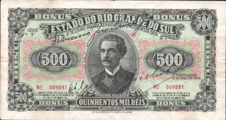 Brazil 500 Mil Réis, 1934 obverse