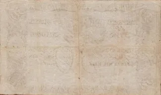 Brazil 50 Mil Réis, 1835 reverse