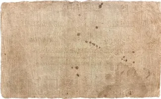 Brazil 50 Mil Réis, 1852 reverse