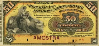Brazil 50 Mil Réis, 1891-1893 obverse