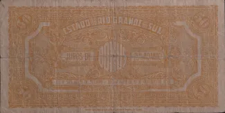 Brazil 50 Mil Réis, 1930 reverse