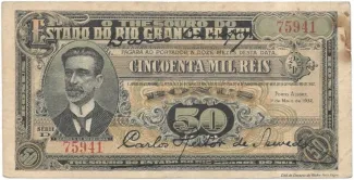 Brazil 50 Mil Réis, 1932 obverse
