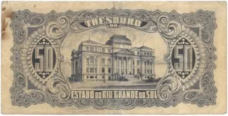 Brazil 50 Mil Réis, 1932 reverse