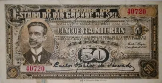 Brazil 50 Mil Réis, 1933 obverse