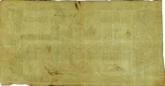 Brazil 5 Mil Réis, 1852 reverse