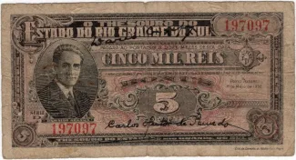 Brazil 5 Mil Réis, 1932 obverse