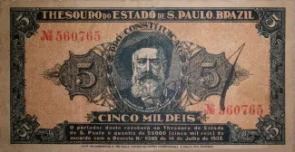 Brazil 5 Mil Réis, 1932 obverse