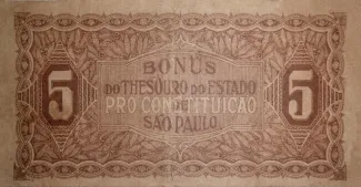 Brazil 5 Mil Réis, 1932 reverse