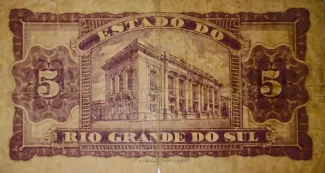 Brazil 5 Mil Réis, 1934 reverse