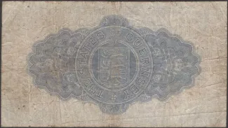 Guernsey 1 Pound, 1921-1925 reverse