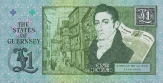 Guernsey 1 Pound, 2013 reverse