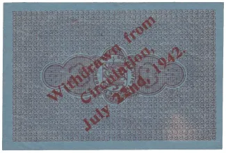 Guernsey 6 Pence, 1942 reverse