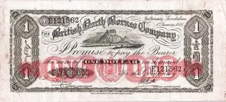 British Malaysia 1 Dollar, 1927 image