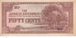 British Malaysia 50 Cents, 1942 image
