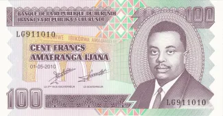 Burundi 100 Francs, 2024 image