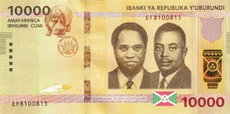 Burundi 10.000 Francs, 2018 image