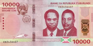 Burundi 10.000 Francs, 2022 image