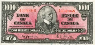 Canada 1.000 Dollars, 1937 image